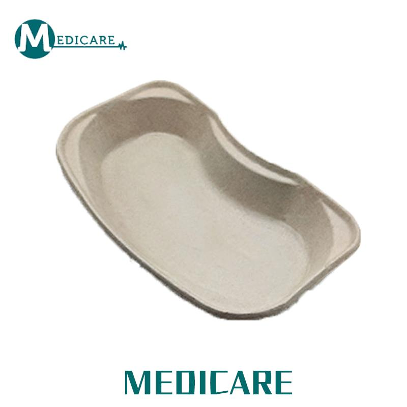 Disposable Kidney Shape Emesis Basin Medical Dental Surgical Lab Instrument Tools Paper Pulp Tray Plate Dish Tray for Clinic