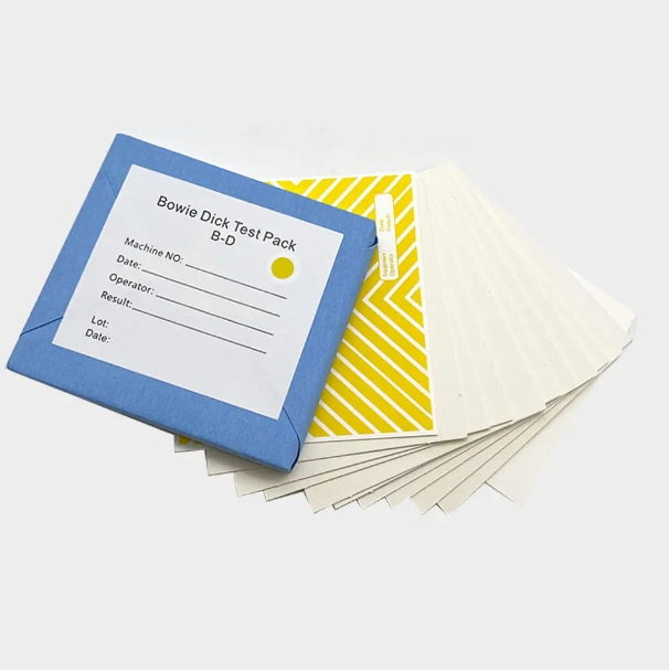 Bd Test Pack Steam Sterilization Paper Sheet CE Certified Medical Consumables Autoclave Accessory