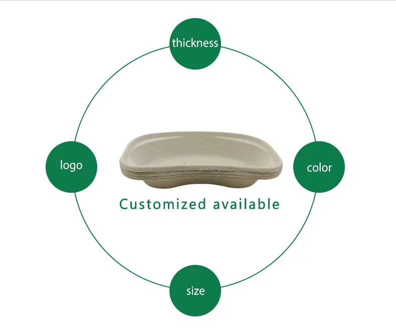Disposable Medical Paper Pulp Kidney Surgical Tray