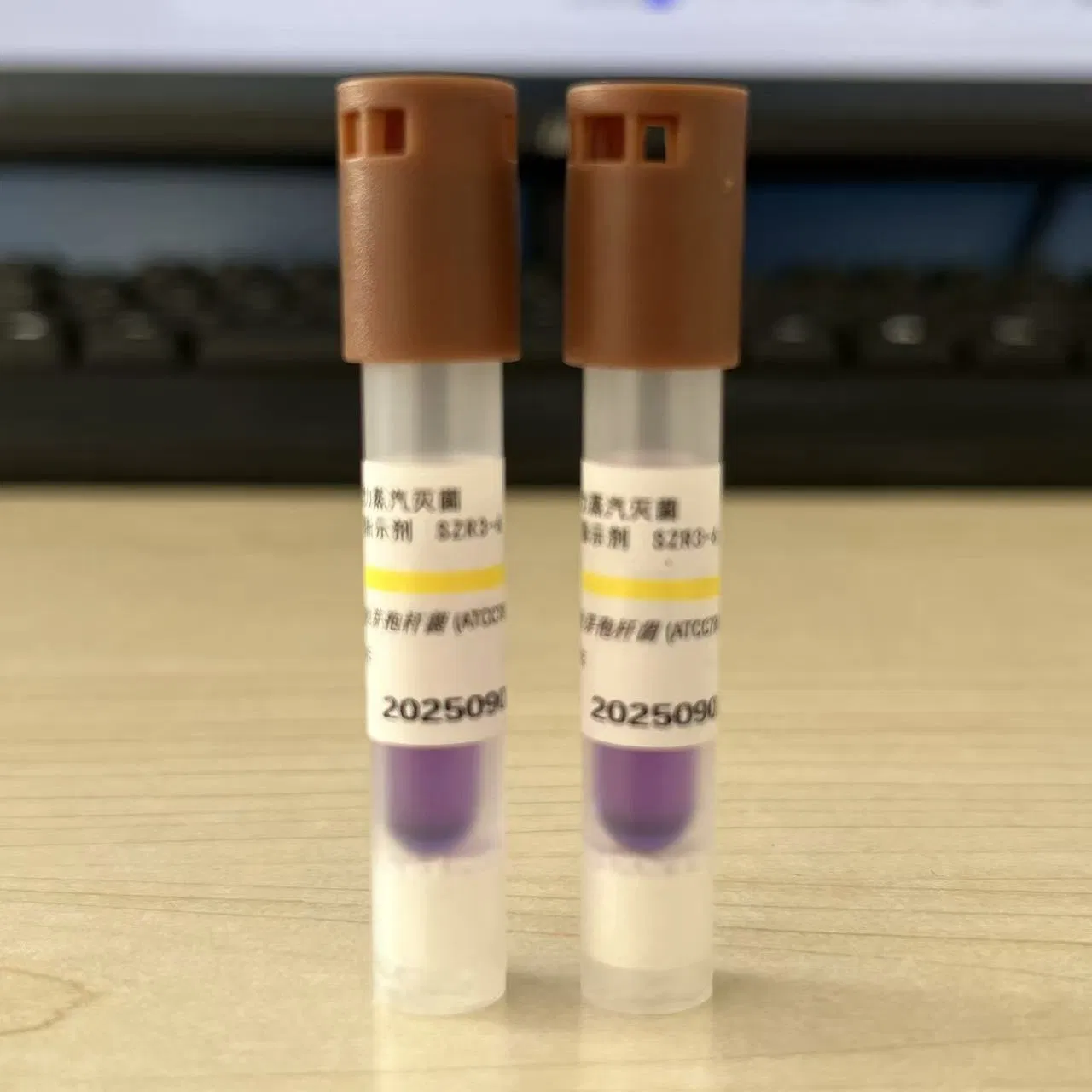 High Sensitivity Steam Sterilization Bi Biological Indicator for Lab