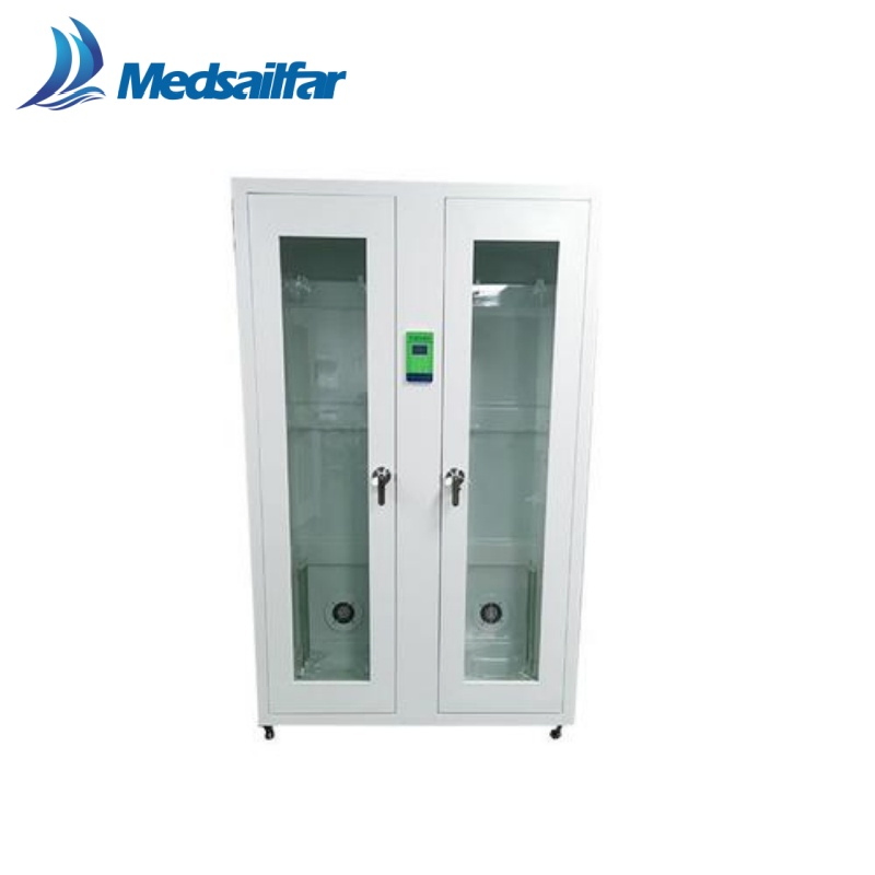Hospital Flexible Double Door Soft Endoscope Storage Cabinet for 8 Endoscope