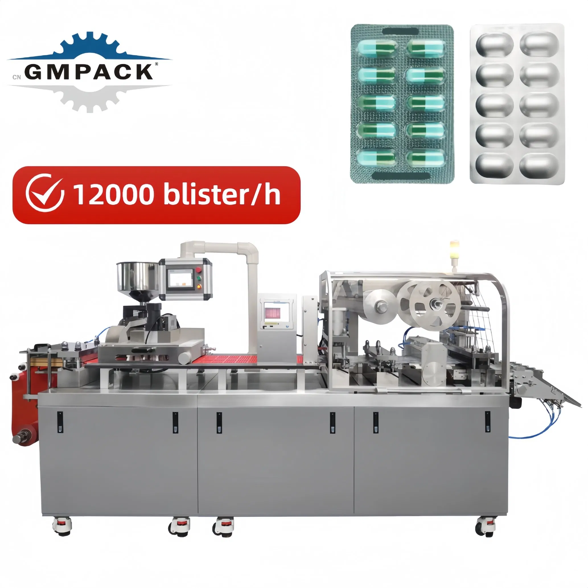 Dpp260/320 Pharmaceutical Medical Food Capsule Tablet Softgel Liquid Auto Forming Sealing Equipment Packaging Machinery Automatic Pack Blister Packing Machine