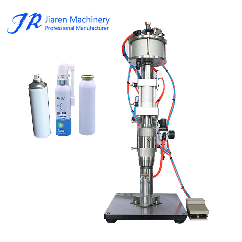 Medical Aerosol Cans Filling Sealing Packing Machine Aluminum Can Filling Machine