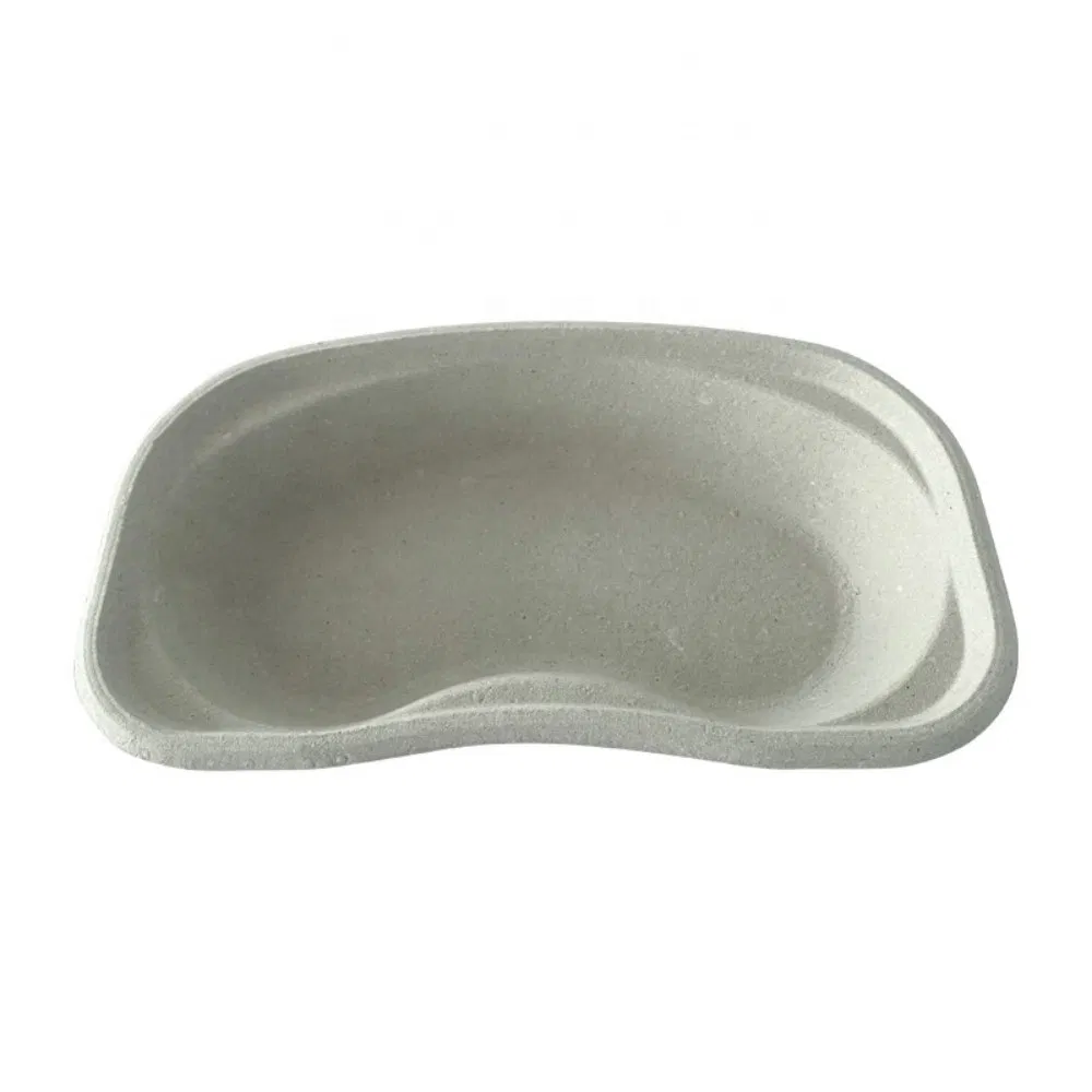 Disposable Pulp Kidney Bowl Kidney Sturdy Molded Paper Irrigation Basin Tray Dental Lab Instruments Surgical Trays