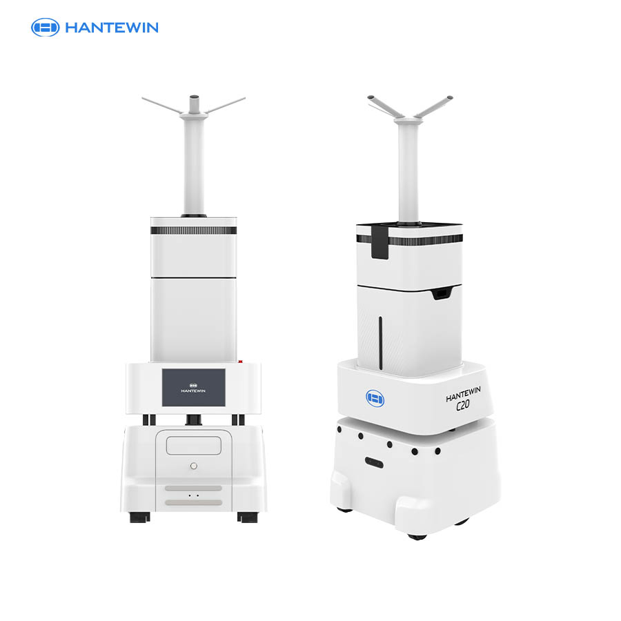 Spray Disinfecting Robot UV Disinfection Intelligent Sterilization Robot Remote Controlling Air Purification Robot