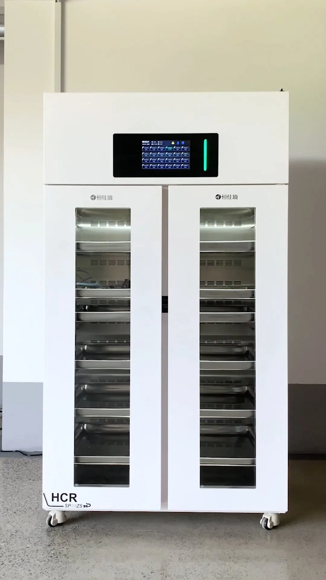 24 Slots Flexible Endoscope Horizontal and Dry Storage Cabinet