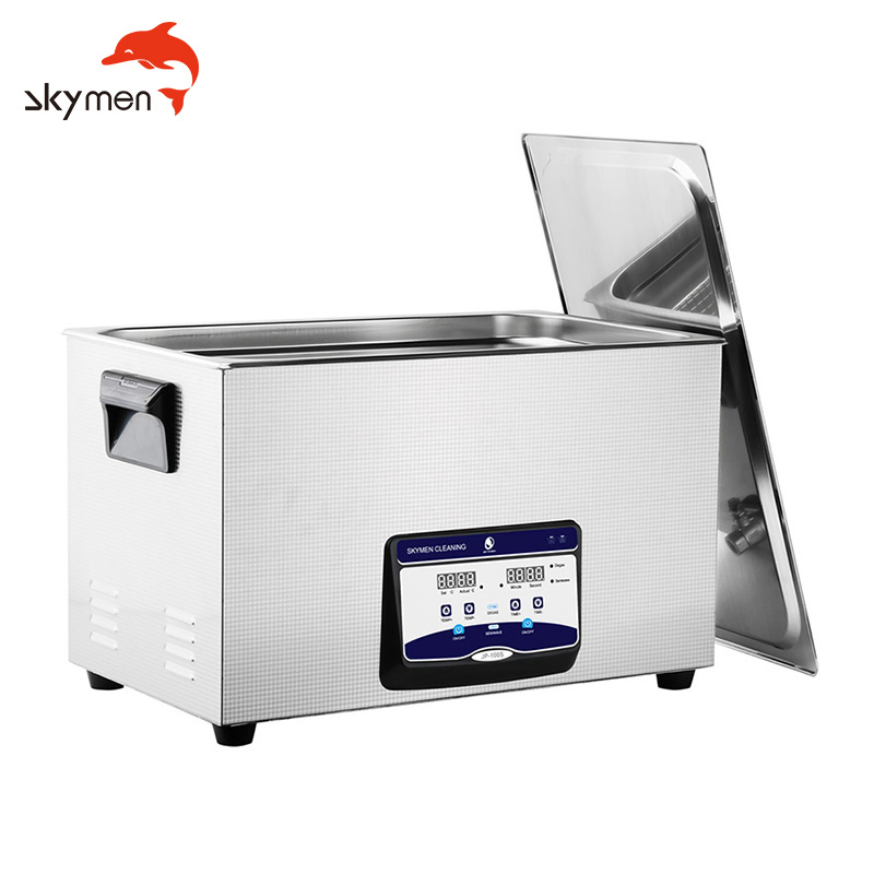 Skymen Industrial Ultrasonic Cleaner 30L for Auto Engine Parts /Medical Instruments/ Various Metal Parts Cleaning