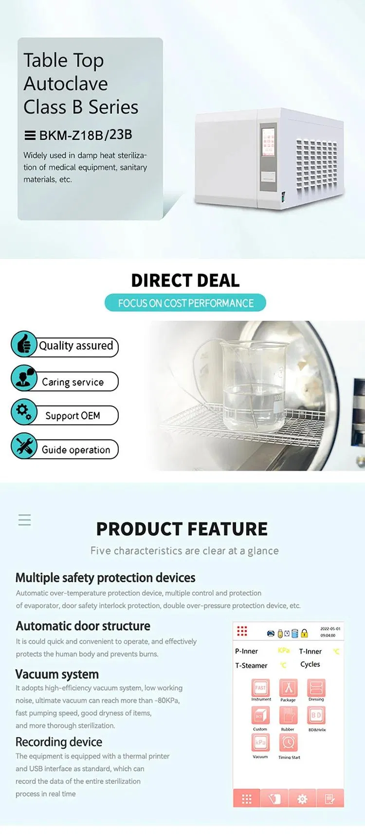 Autoclave Sterilizer Detail 1
