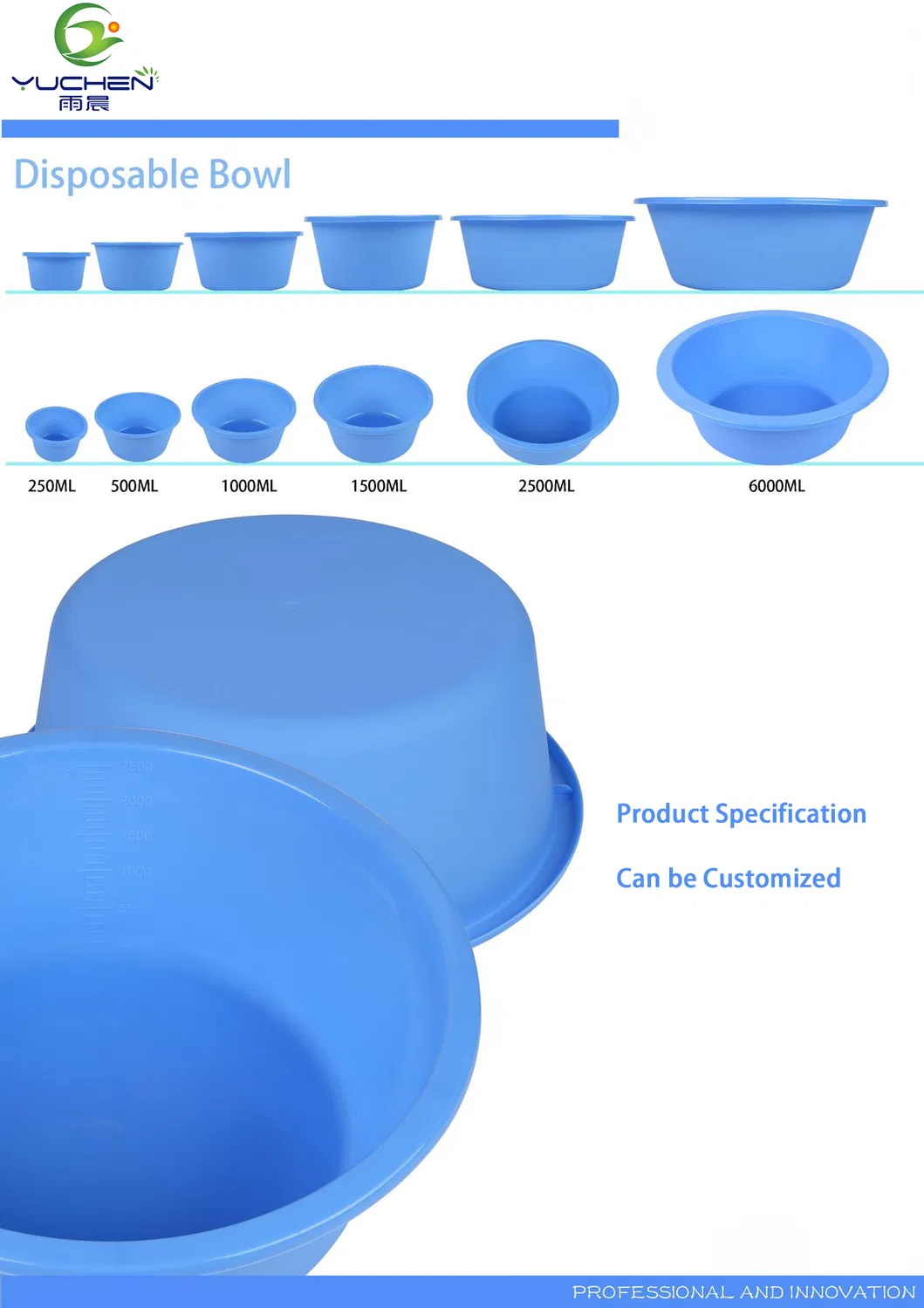 Polypropylene Instrument Tray 15X20cm/25X30cm for Surgical Sets