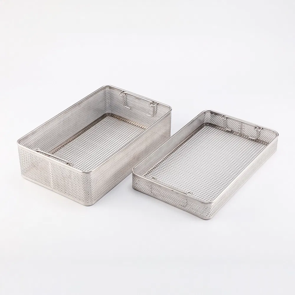 Precision Construction Energy Saving Stainless Steel General Surgical Instrument Tray for Ophthalmology Clinics