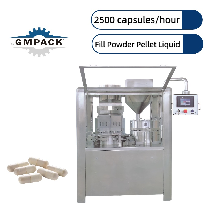 Njp1500/2000/2500/3200 Medical Automatic Pill Powder Liquid Granules Encapsulation Filler Equipment Pellets Tablet Auto Making Capsule Sealing Filling Machine