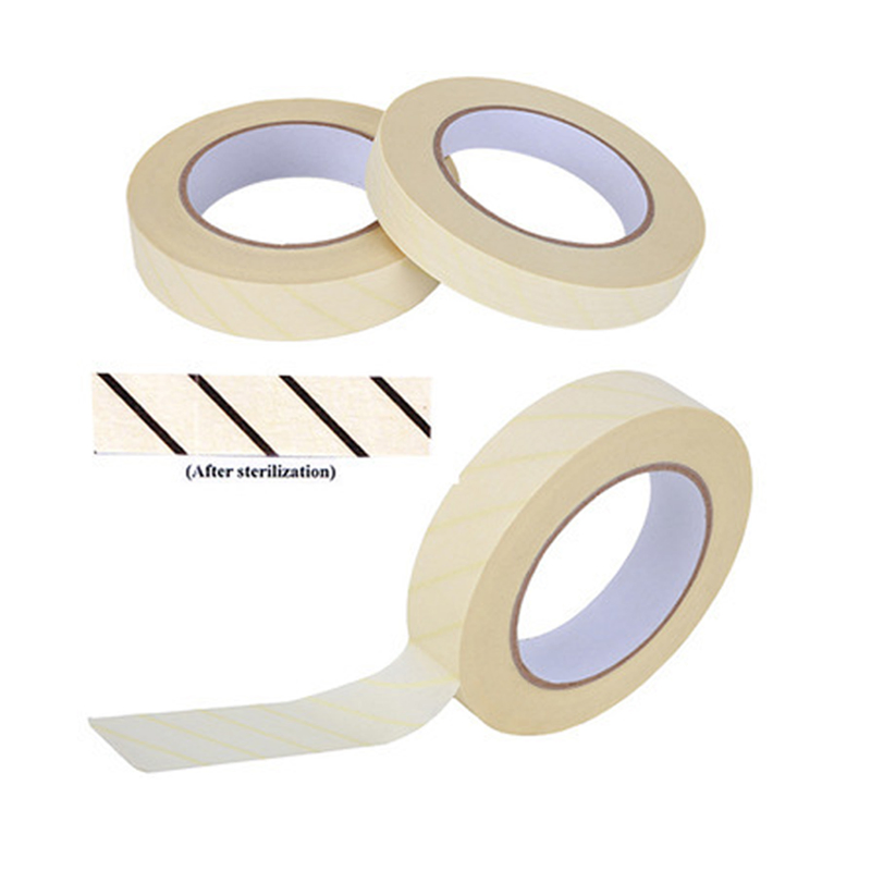 Medical Disposables 19mm*50m Autoclave Steam Sterilization Indicator Tape Sterile Indicator Tape