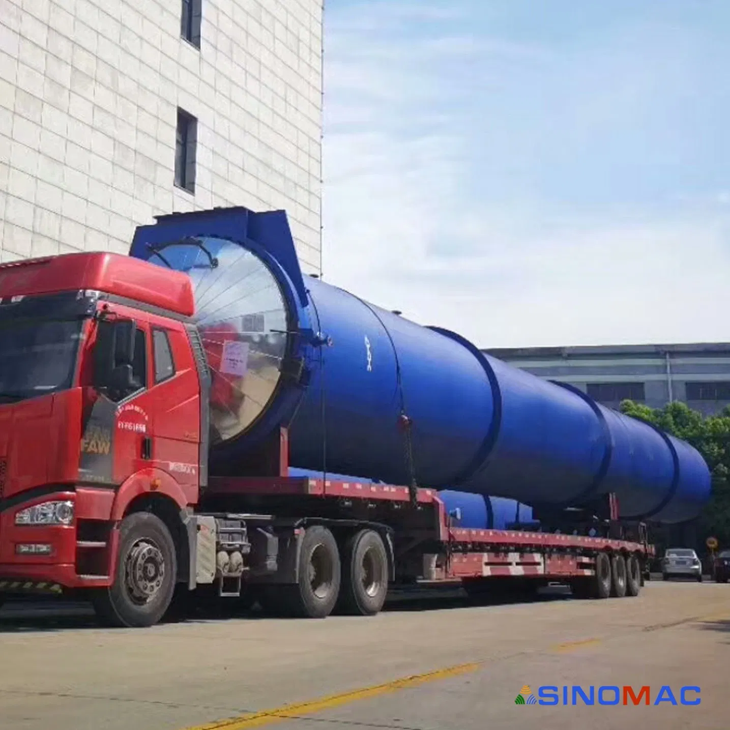 2mx31m Steam Heating Autoclave for Making Aerated Concrete Bricks