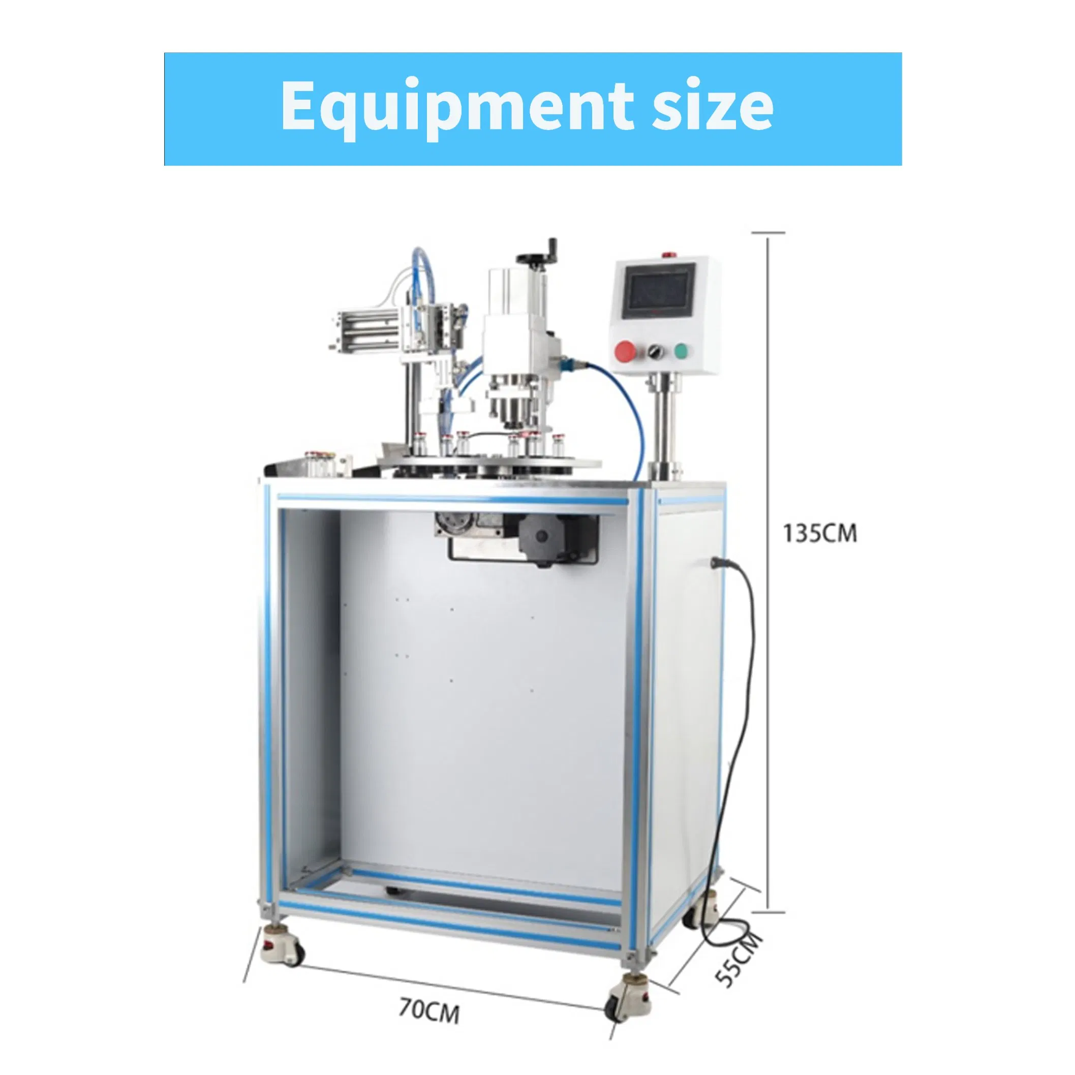 Factory Manual Medical Glass Bottle Capping Oral Liquid Sealer Aluminum Sealing Crimping Machine