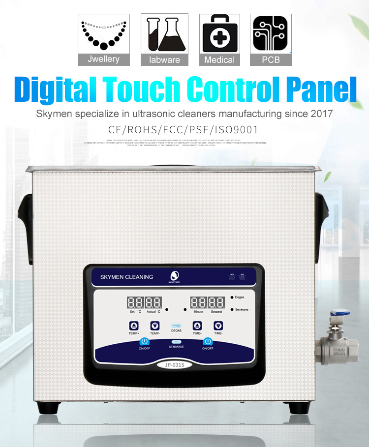 Medical Ultrasonic Cleaner 6.5L for Surgical Instrument