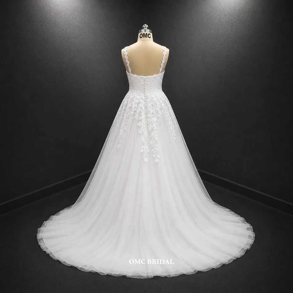 تصميم فستان زفاف A-Line