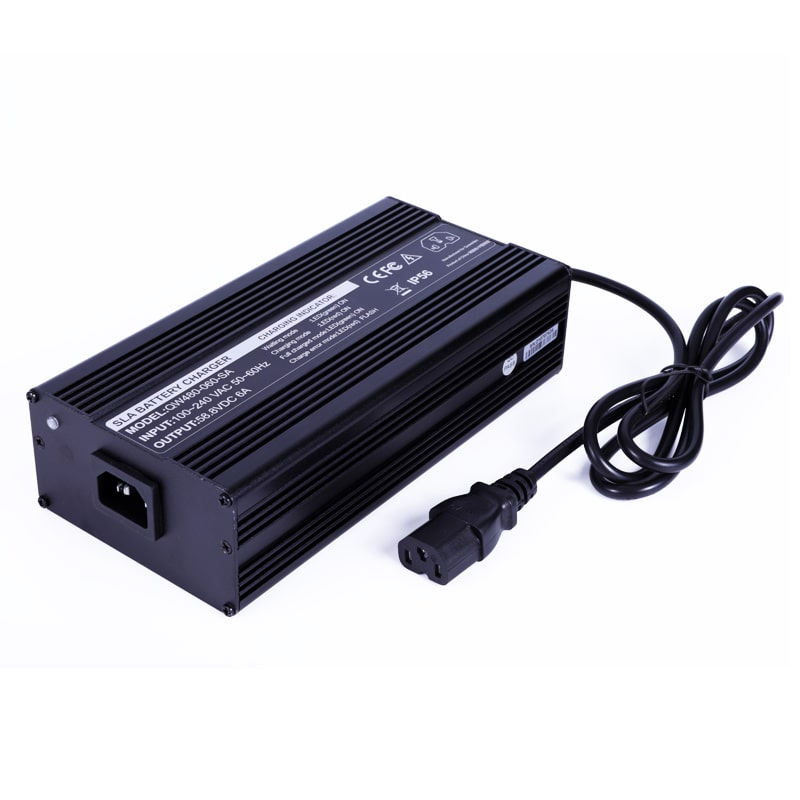 360W Battery Chargers 12s 36V 38.4V 6A 7A 8A LiFePO4 LiFePO 4 Outdoor Charger DC 42V/43.2V/43.8V IP54 IP56 Waterproof Chargers
