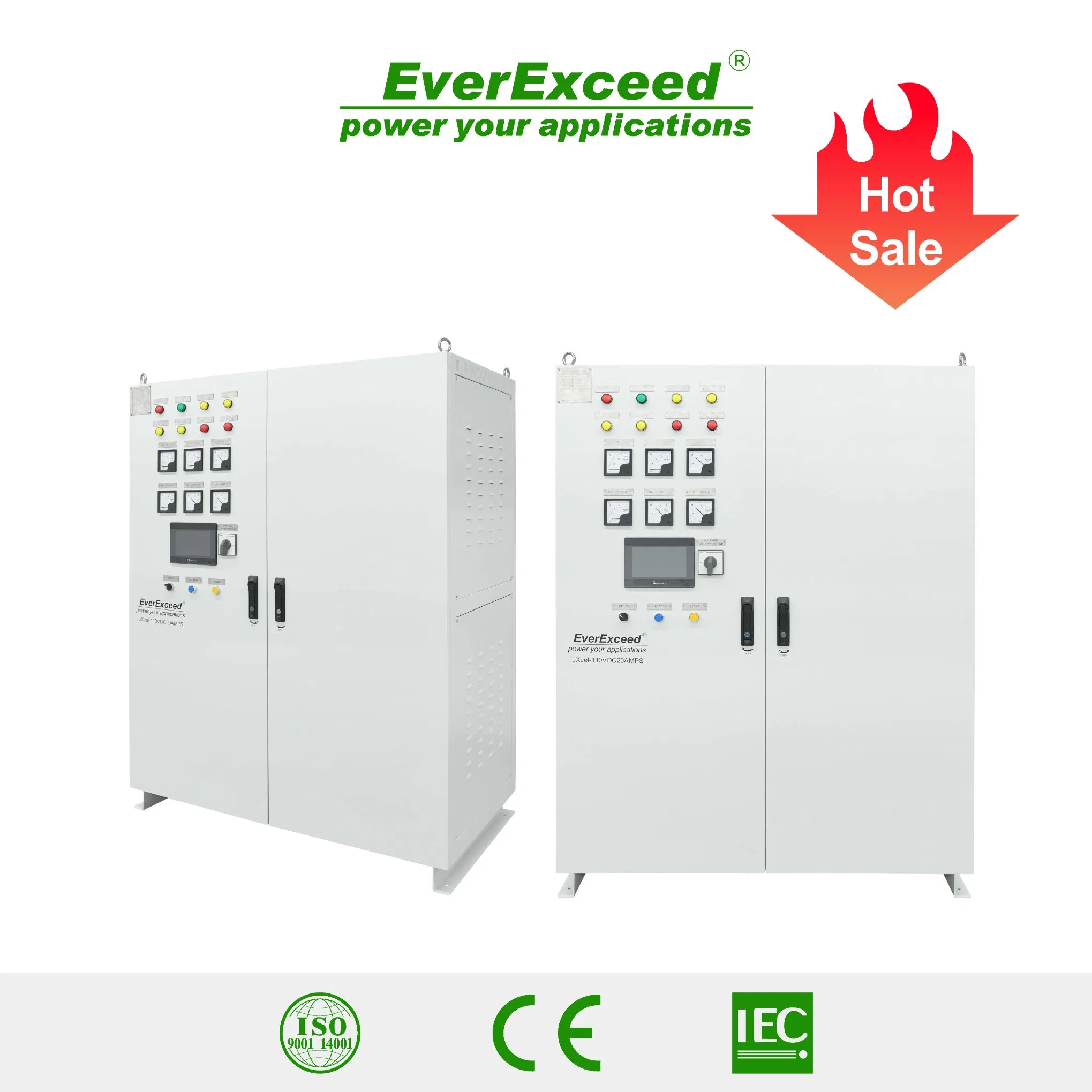 Long Lifespan Industrial Battery Charger for Critical Systems with RoHS, ISO