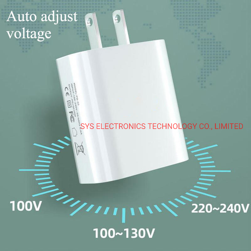 Wholesale Pd 20W Power Adapte Dual Port Mobile Phone Travel Charger Adapter