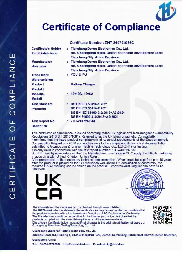 Certification Document