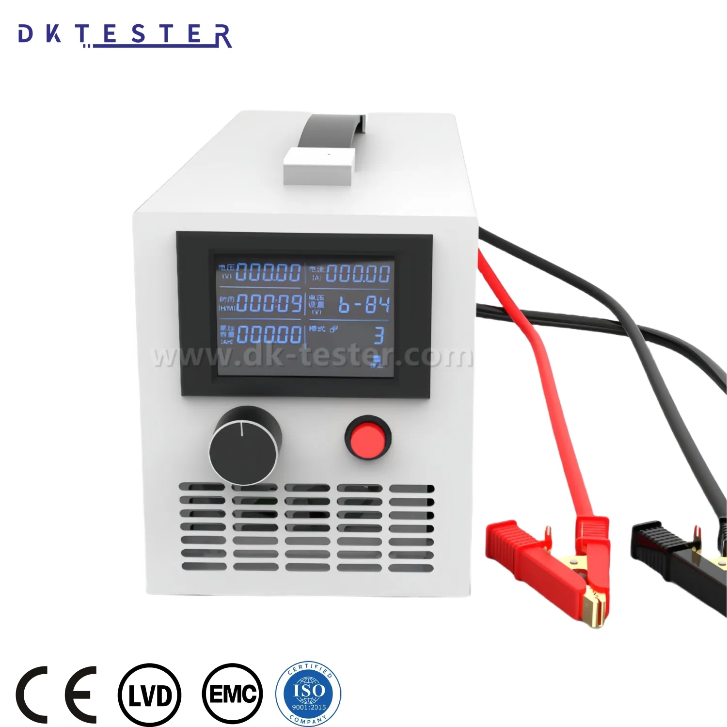 Automatic Intelligent Programmable Battery Charger Machine 2-110V 0.5-40A Adjustable Voltage Current Universal for Lithium-Ion and Lead-Acid Battery