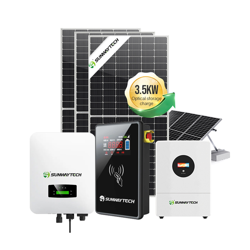 Sunway Complete Solar PV Home System Wall Mount EV Charger Level 2 Electric Car Charging Charger Wallbox 7kw Electric Car EV for Solar System