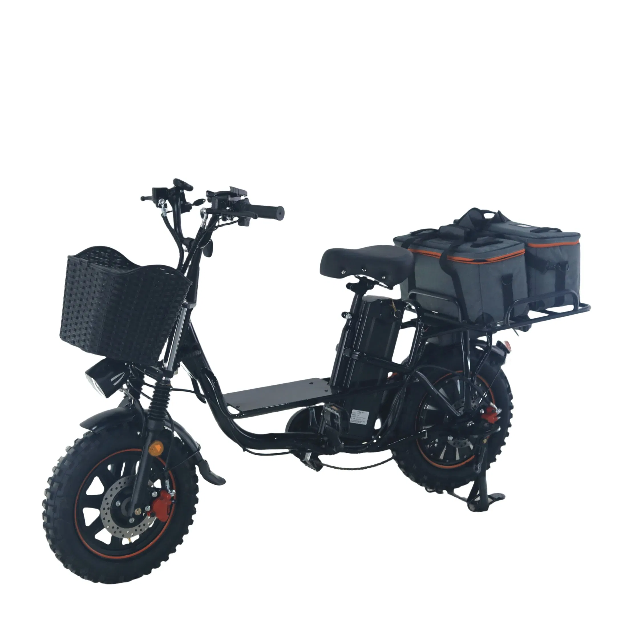 16inch Electric Motorcycles Electric Bike 350W 500W Wholesale Front and Rear Disc Brakes Electric Motorcycle Moped