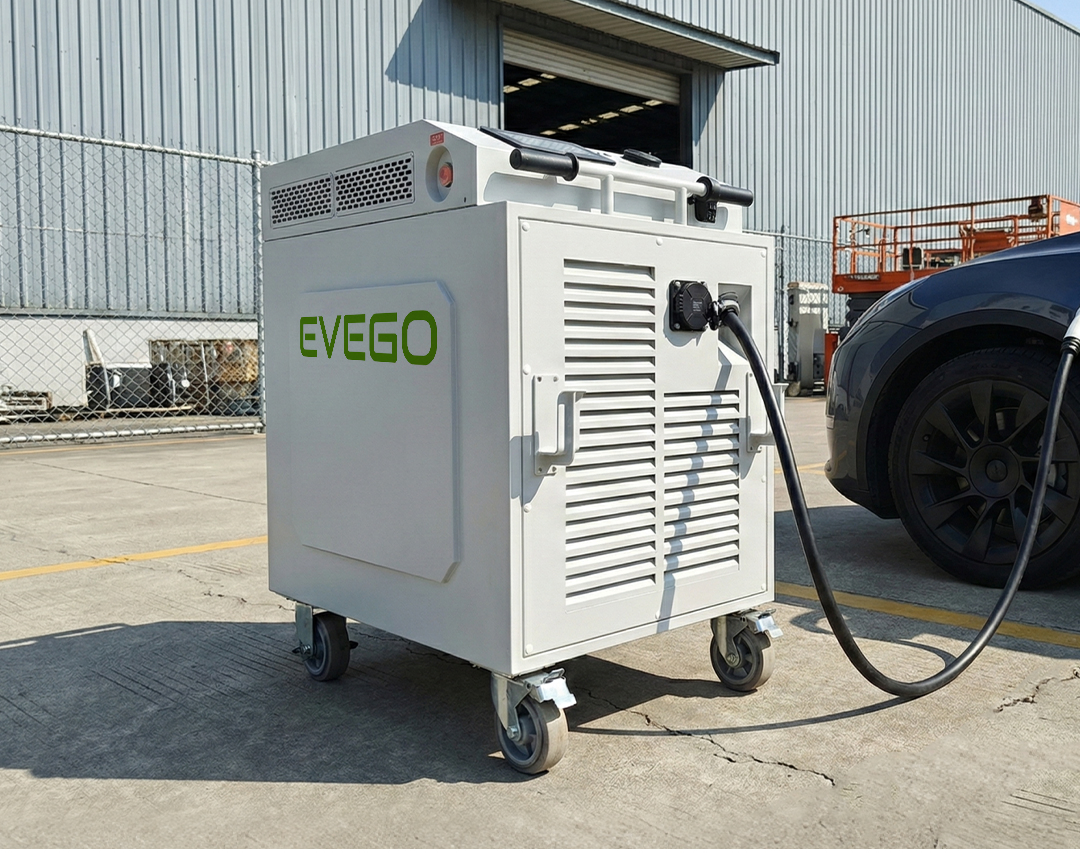 Wheel Mobility CE-Certified 55kwh Energy Storage 40kw DC EV Charger