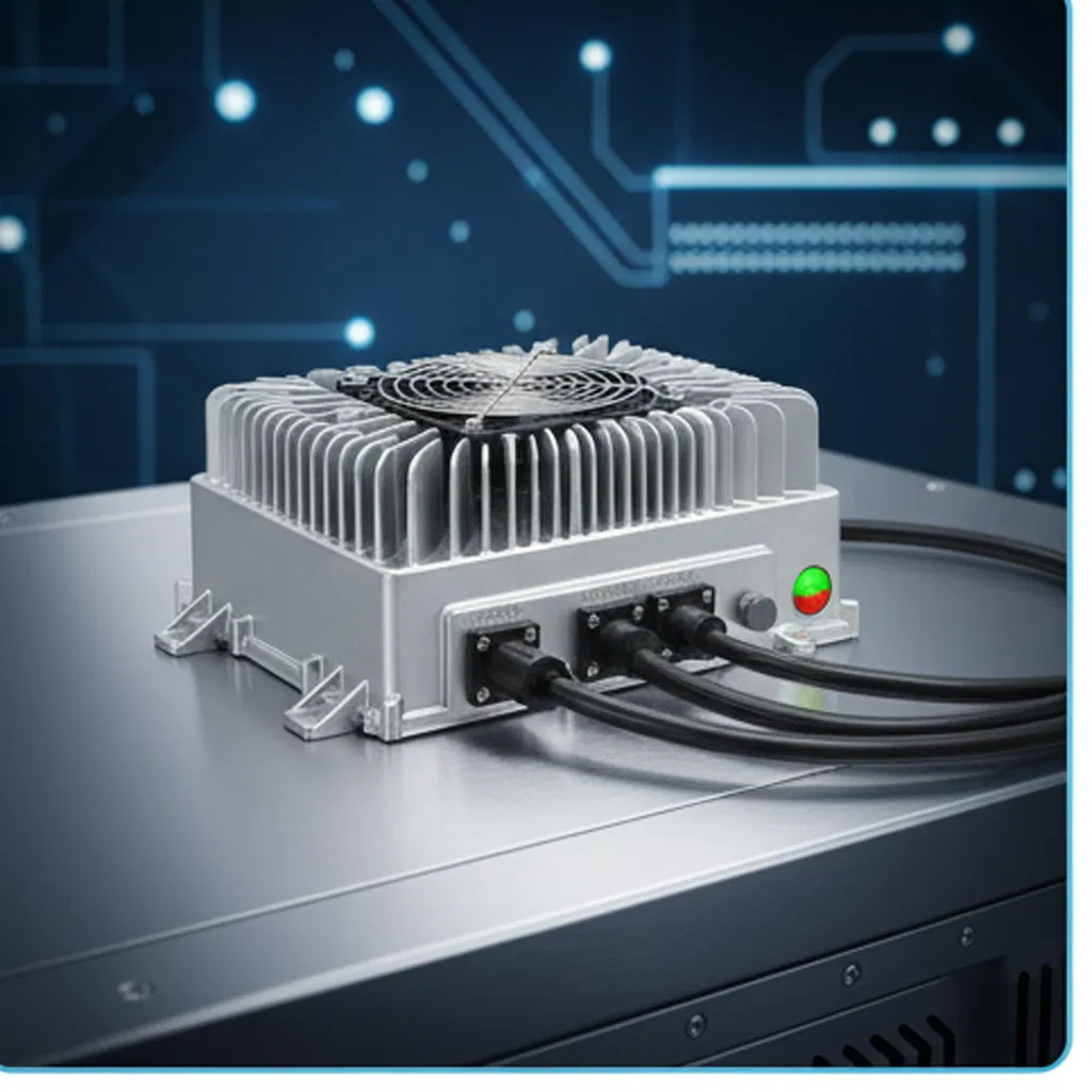 Advanced Waterproof Lithium Ion Battery Charger for Outdoor Use