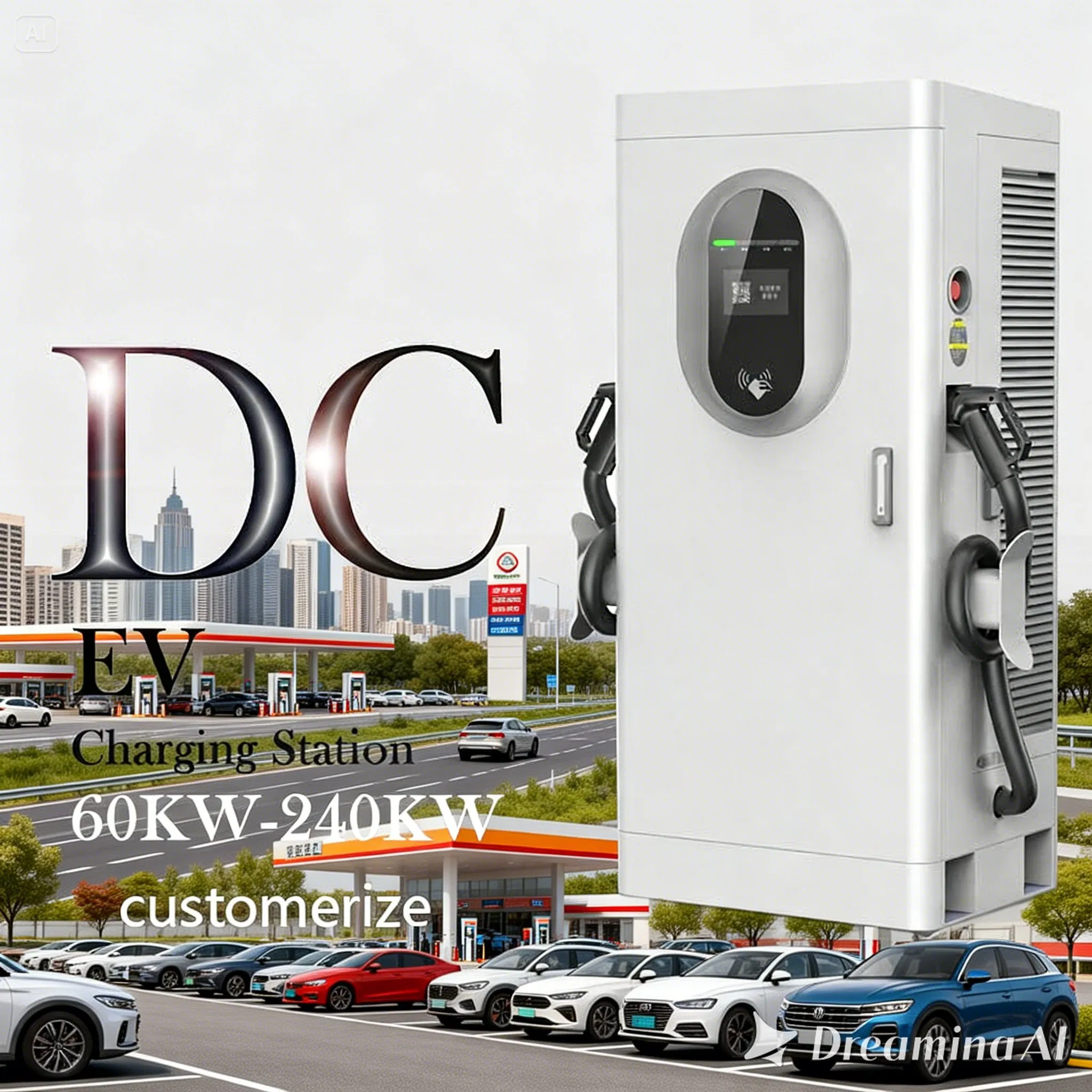 160kw Dual Gun DC EV Charger