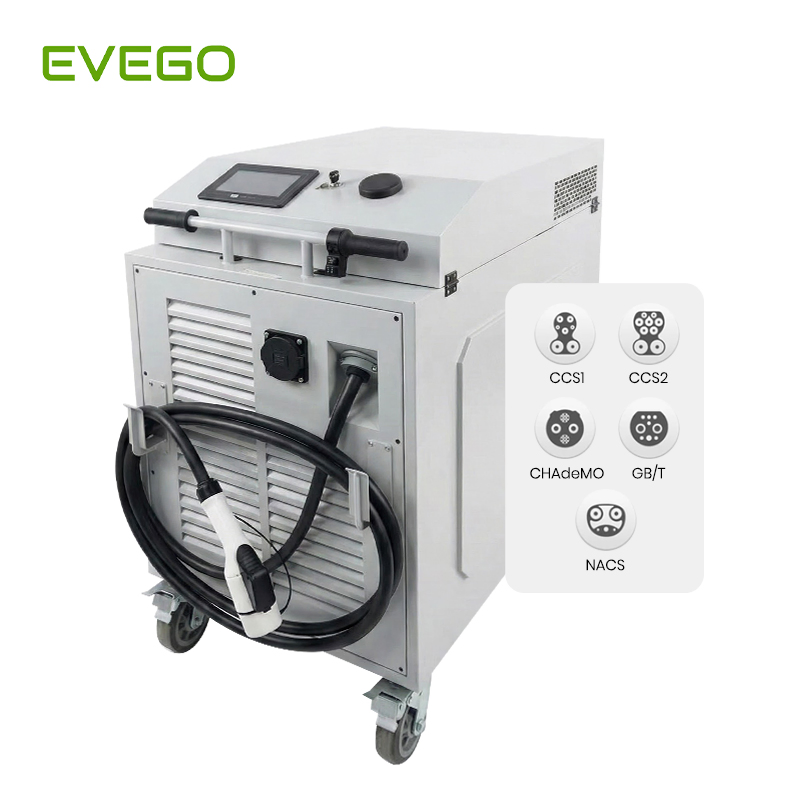 Wheel Mobility CE-Certified 55kwh Energy Storage 40kw DC EV Charger