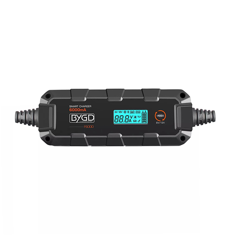 Full Automatic Car Motorcycle Battery Charger 6V 12V 6A Pulse Repair Lead Acid Battery Charger