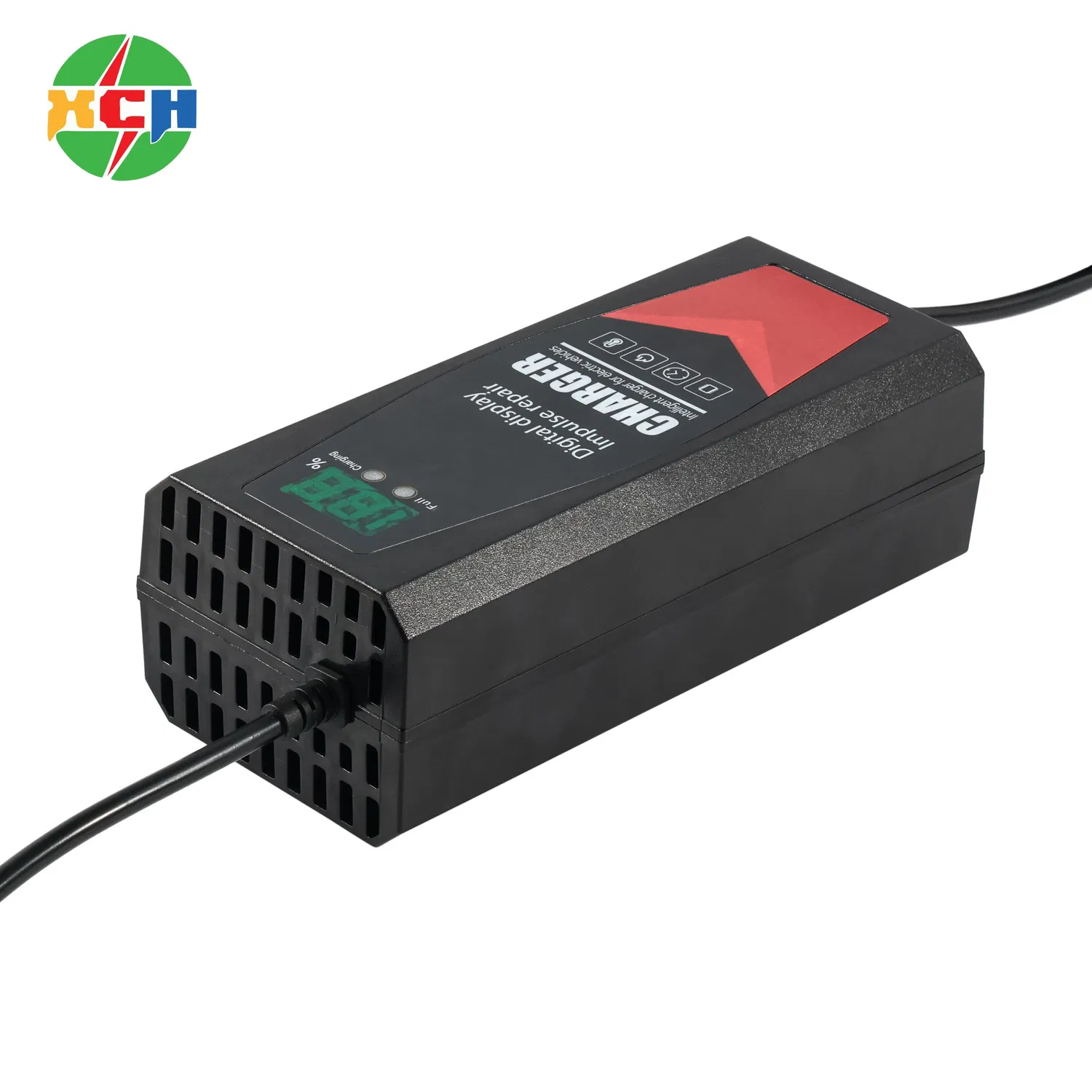 Smart 60V 4A Automatic Battery Charger for Lead Acid, 73.5V Output, Auto-Shutoff &amp; Overcharge Protection
