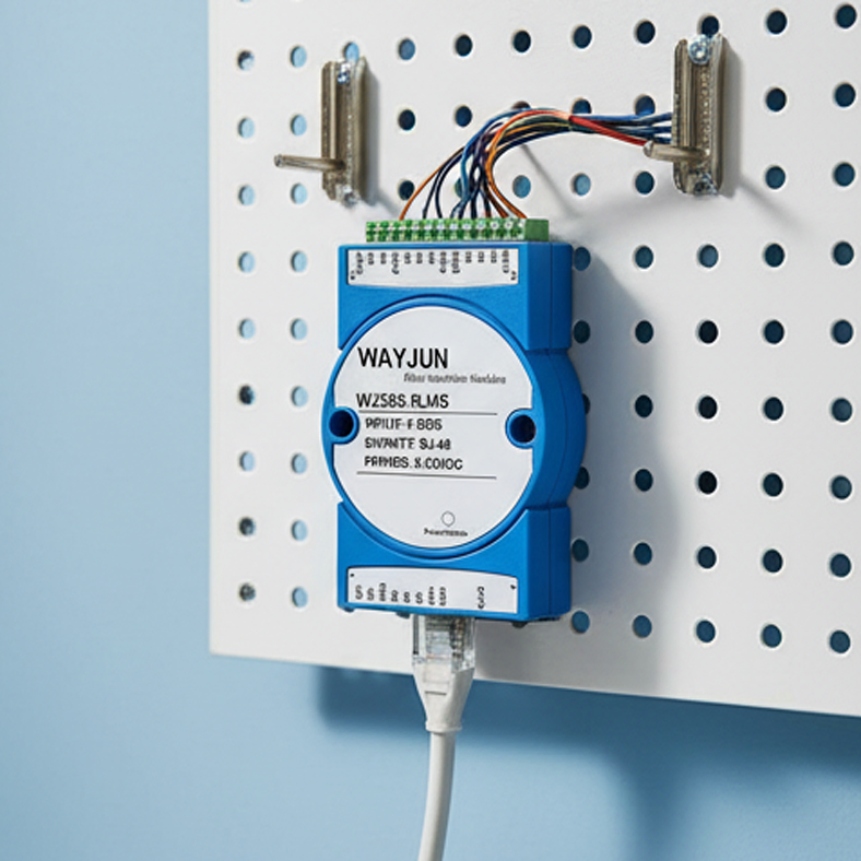 8-Channel 0-±5V Signal Input, No Constant Current Source at The Input Terminal, Output as Rj-45 Network Interface