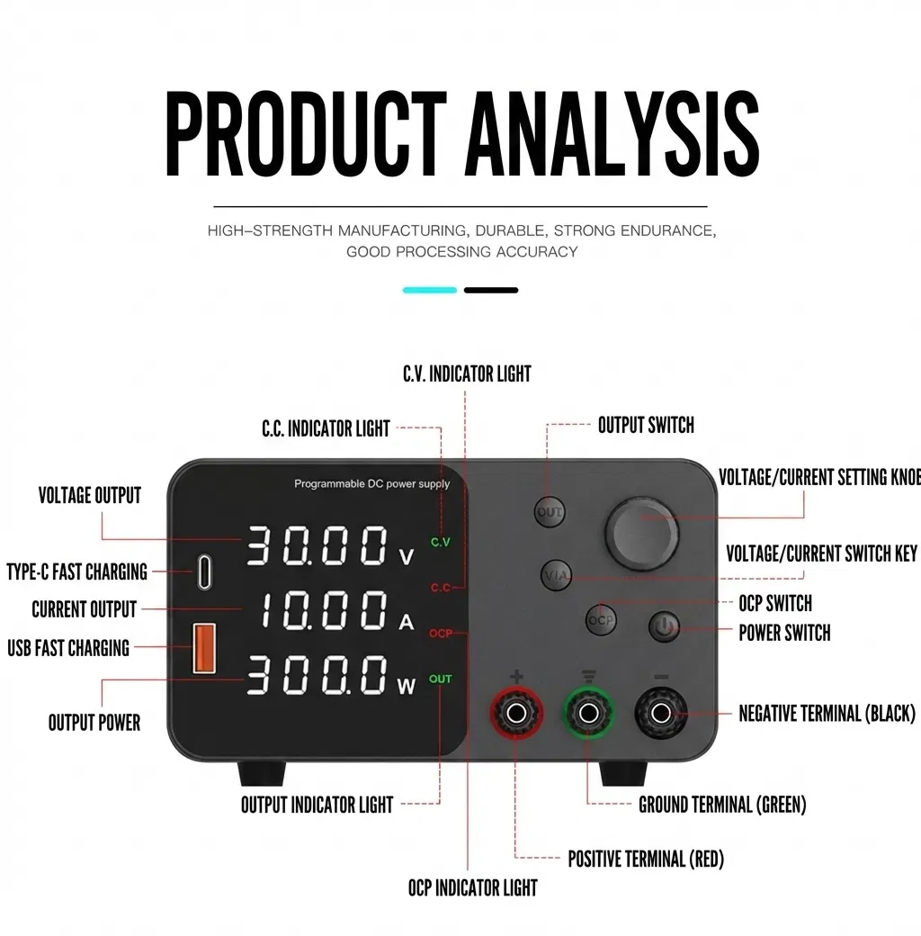 Adjustable DC Power Supply