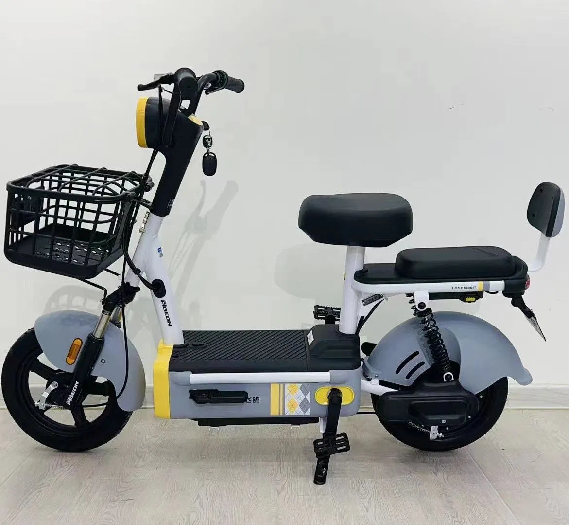 Factory Supply Latest Fashionable 350W City Electric Bike with Lead Acid Battery