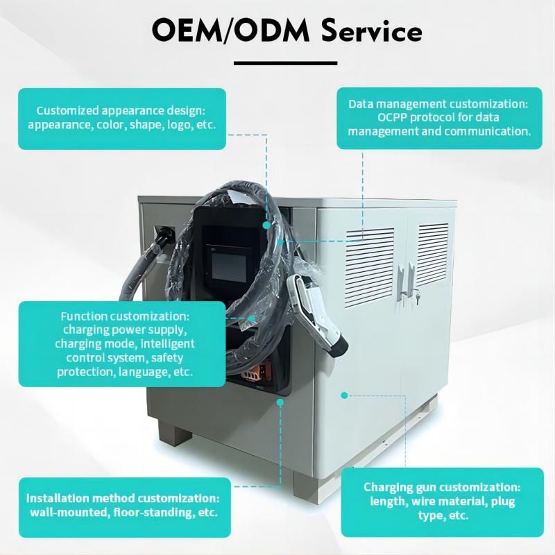 High-Speed 60kw Mobile DC Fast Charger for Evs