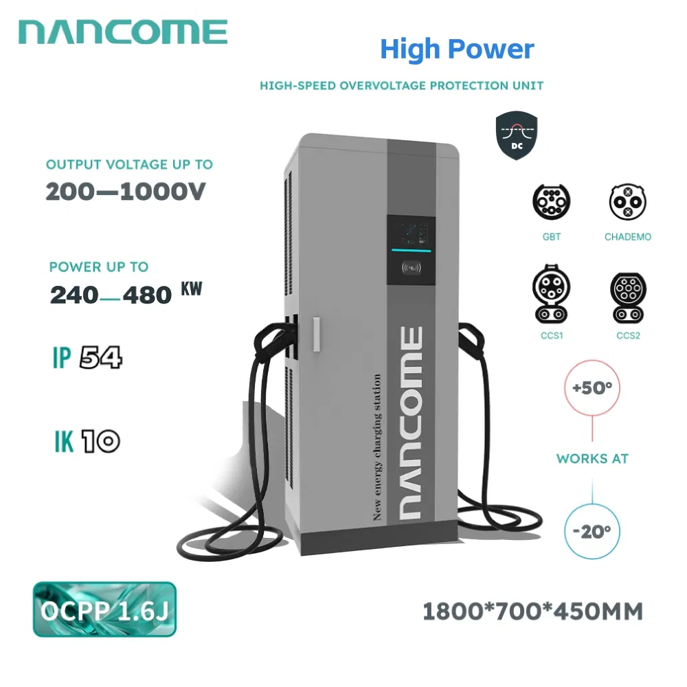 Nancome Industrial High Power Charging Station for Heavy Truck Charging with 240kw