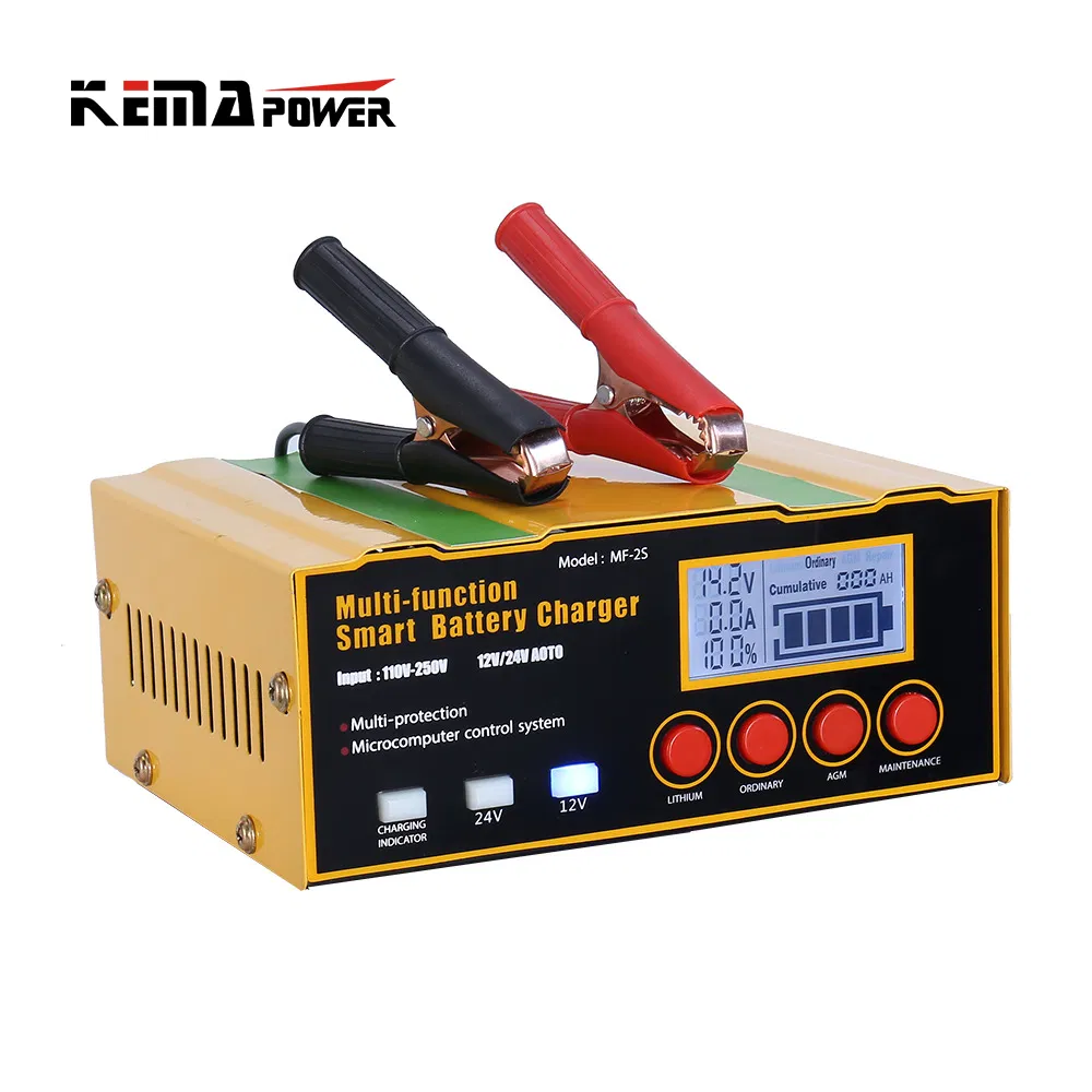 Universal Car Motorcycle Battery Charger 6V 5A 12V 8.5A Dry Water Gel Battery Automatic Charger for 6V 12V Lead Acid Battery