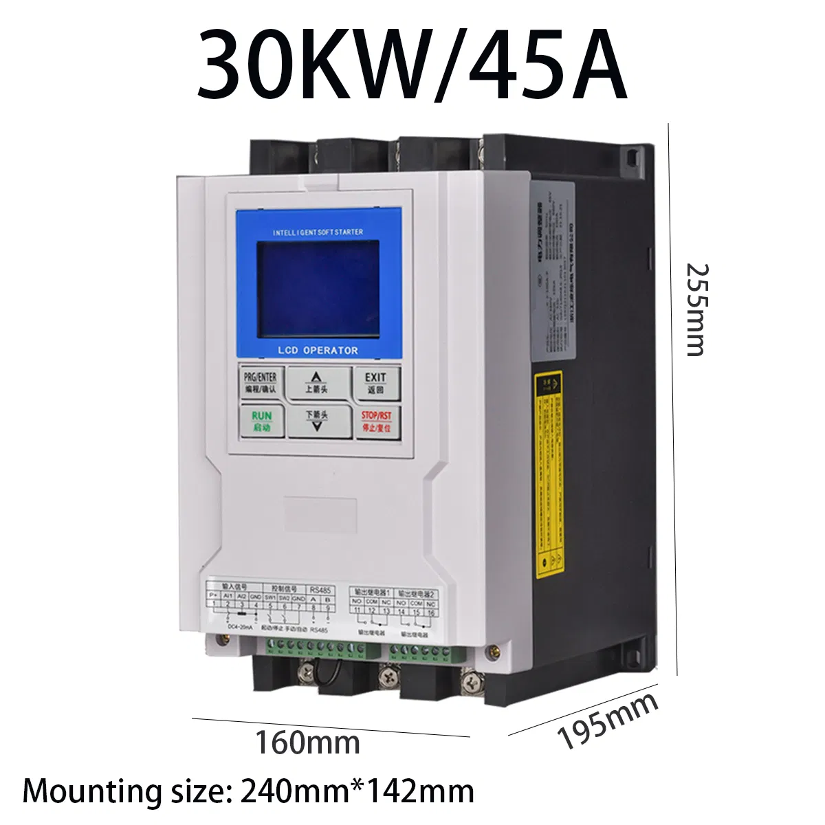 SCR Controller Current Voltage Regulation Resistive Load Control