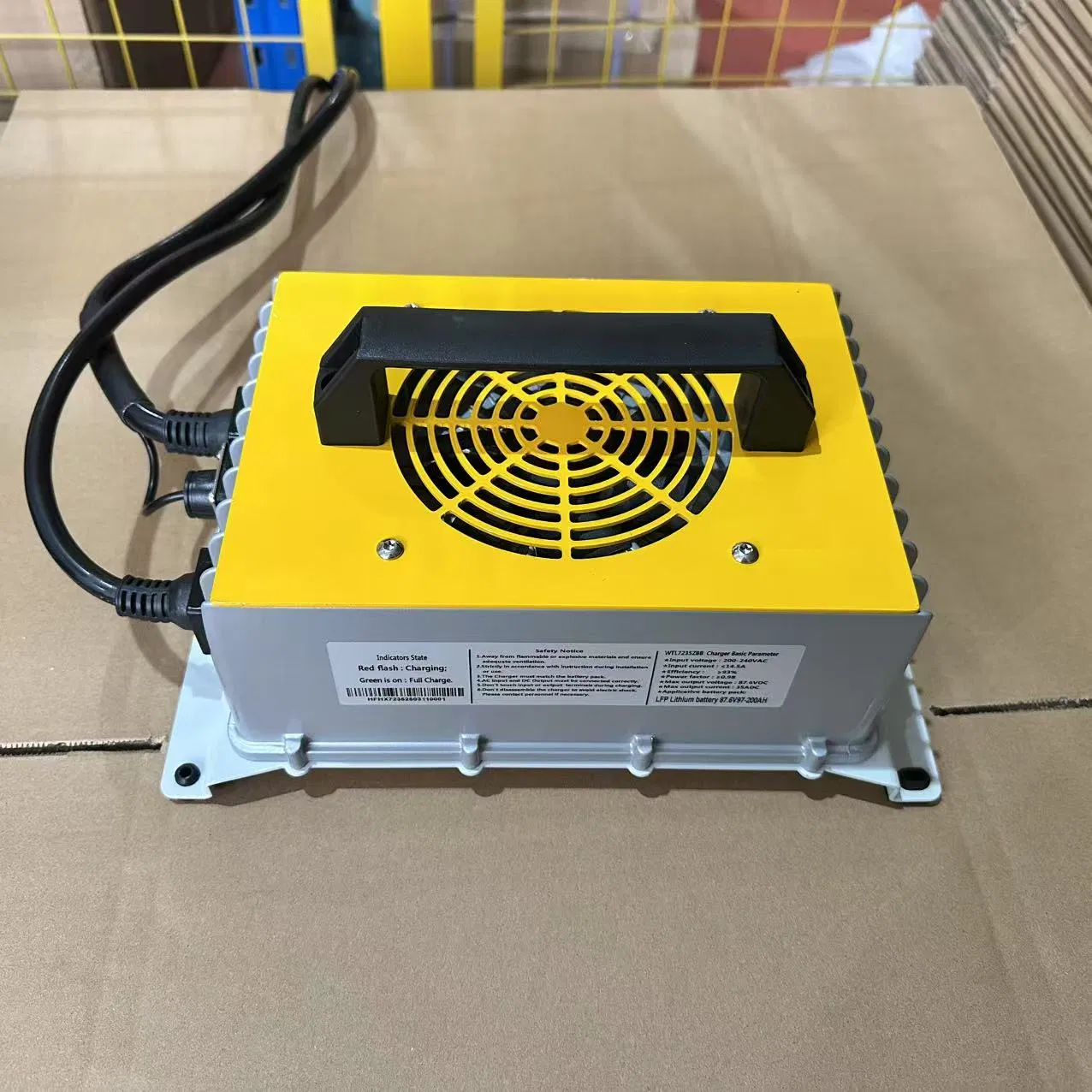 Smart 36V30A Lithium Battery Charger with Automatic Shut-off Feature