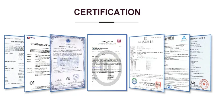 Product Certifications