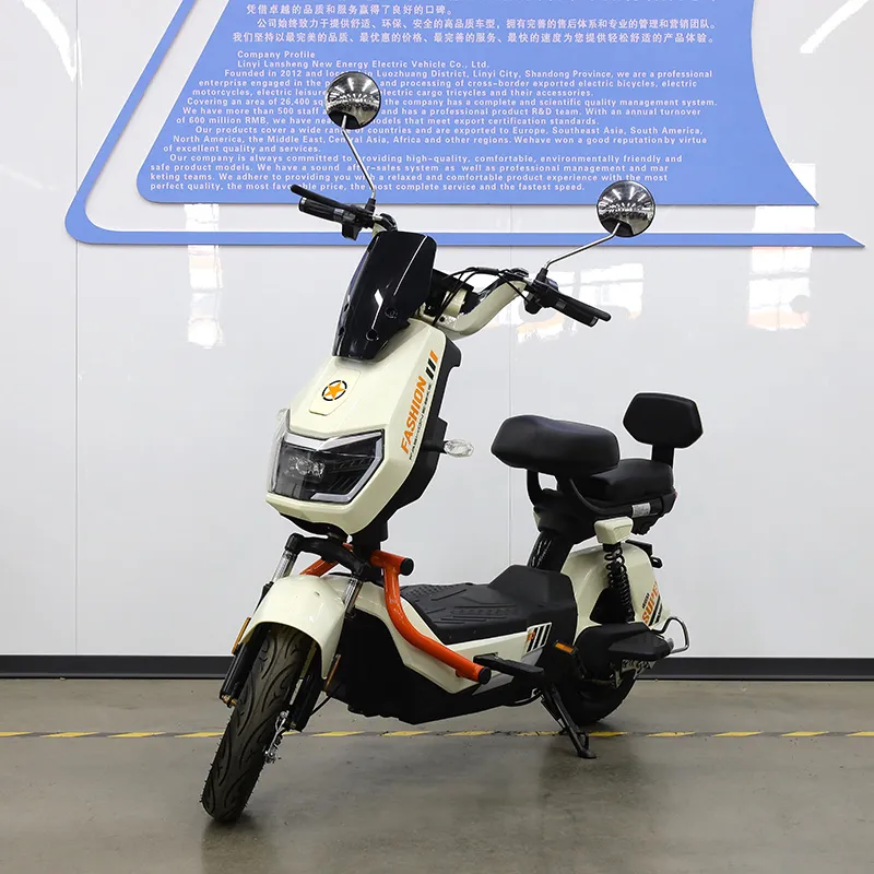 Electric Motorcycle Front View