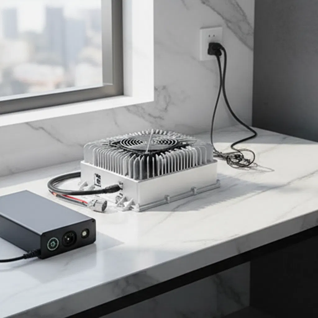 Advanced Waterproof Lithium Ion Battery Charger for Outdoor Use