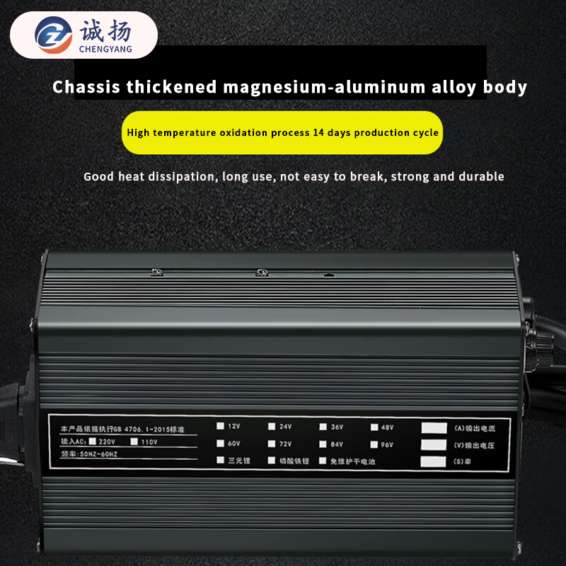 Lithium Battery Electric Vehicle Charger Fast Charging Electric Vehicle Smart Charger 48V, 14 Strings, Ternary, 58.8 V, 5A