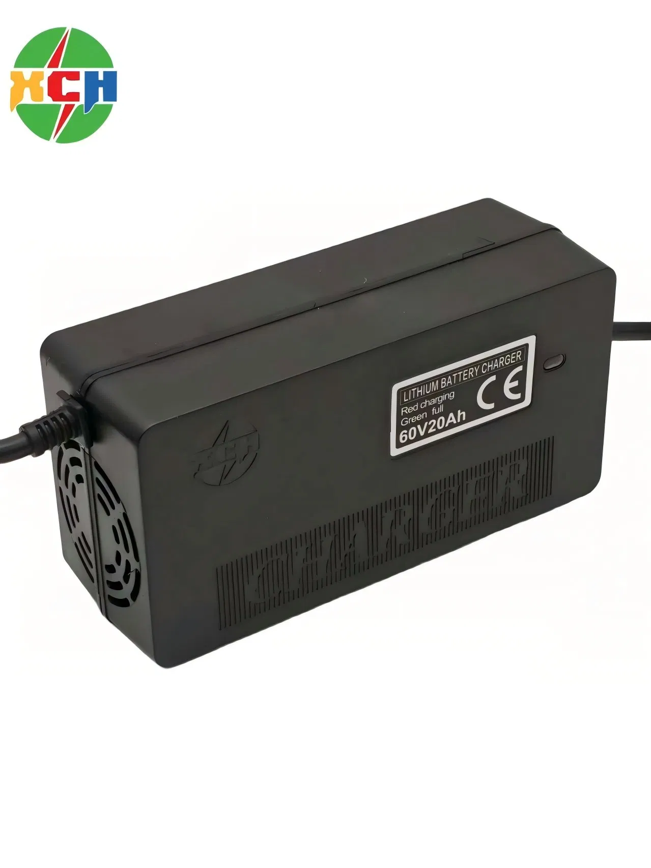 60V 20ah Li-ion Battery Charger with 71.4V Output for Electric Bikes, Electric Scooters, and Tricycles. IP65 Waterproof with Automatic Shutoff