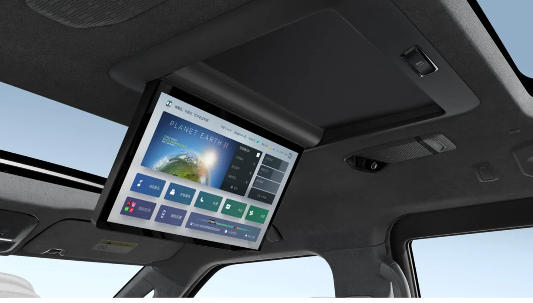 15.6-inch center ceiling screen