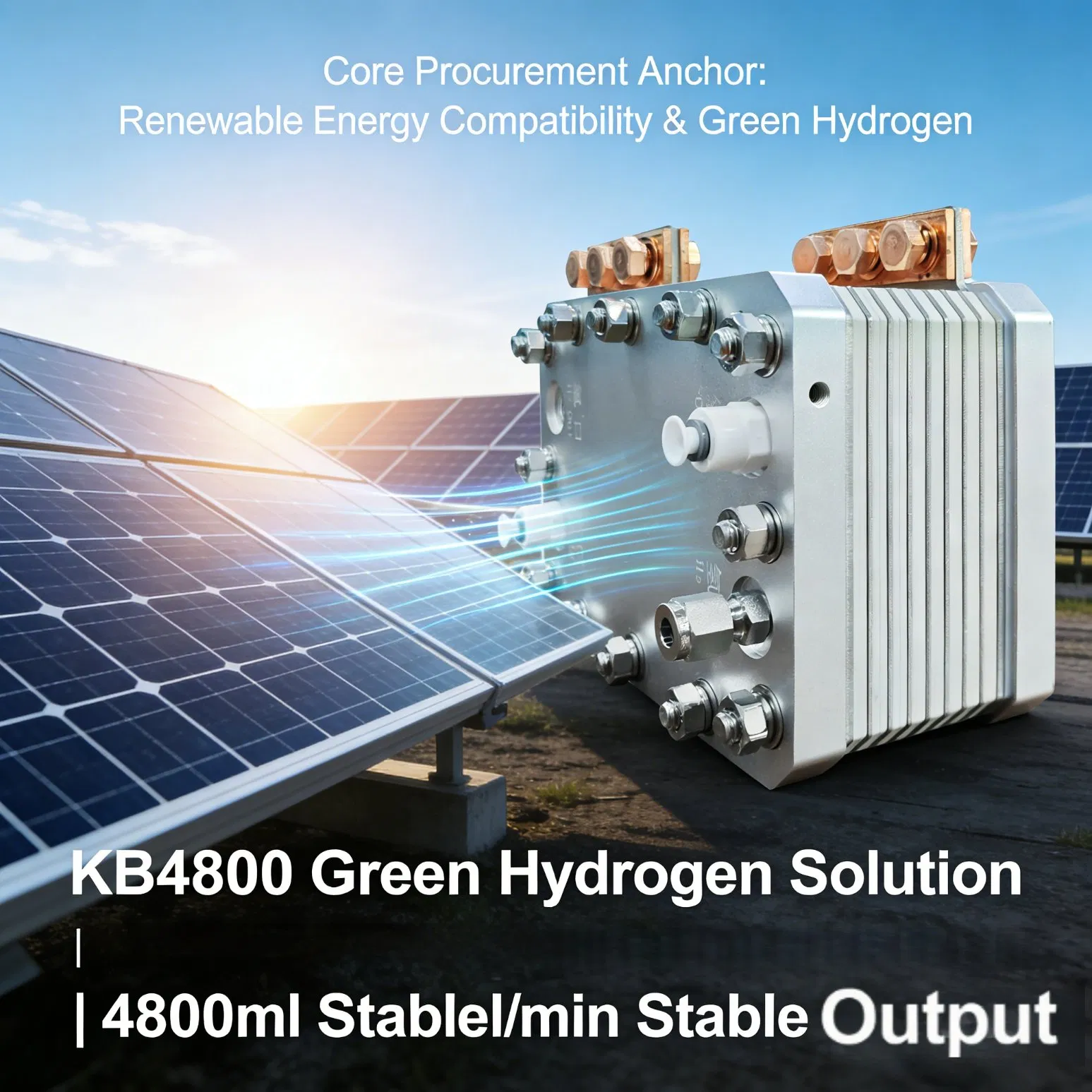 Water-Treatment Grade Green Electrodes MMO Constant Current Energy Efficiency