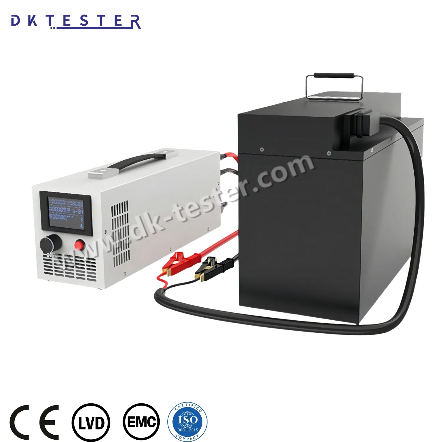 Automatic Intelligent Programmable Battery Charger Machine 2-110V 0.5-40A Adjustable Voltage Current Universal for Lithium-Ion and Lead-Acid Battery