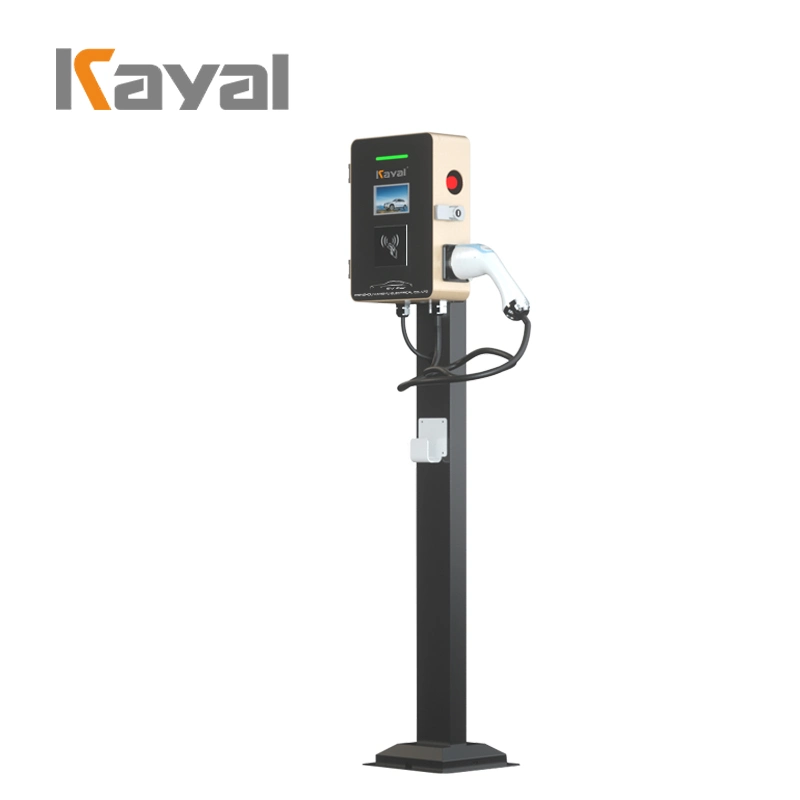Kayal High Quality EV Electric Vehicle 7kw Column Charging Station Charger for Electric Car